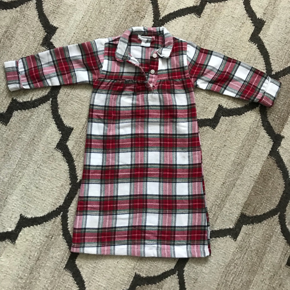 Pottery Barn Kids Morgan Plaid Nightgown